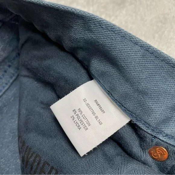 Todd Snyder Jeans 32x34 Slim Fit 5-Pocket Stretch Blue